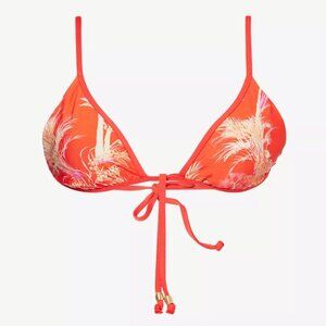 New Seafolly Marbella Print Triangle Bikini Top